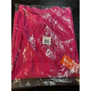 #68 Entempo Plisse Sleeveless Ribbed top NWT